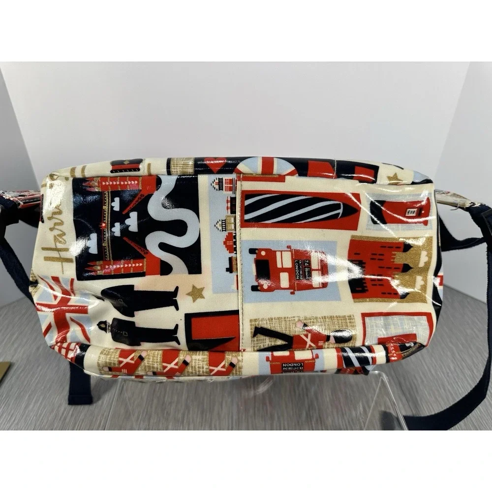HARRODS London Iconic Backpack Nutcracker Guard Flag Doubledecker Bus PVC Coated